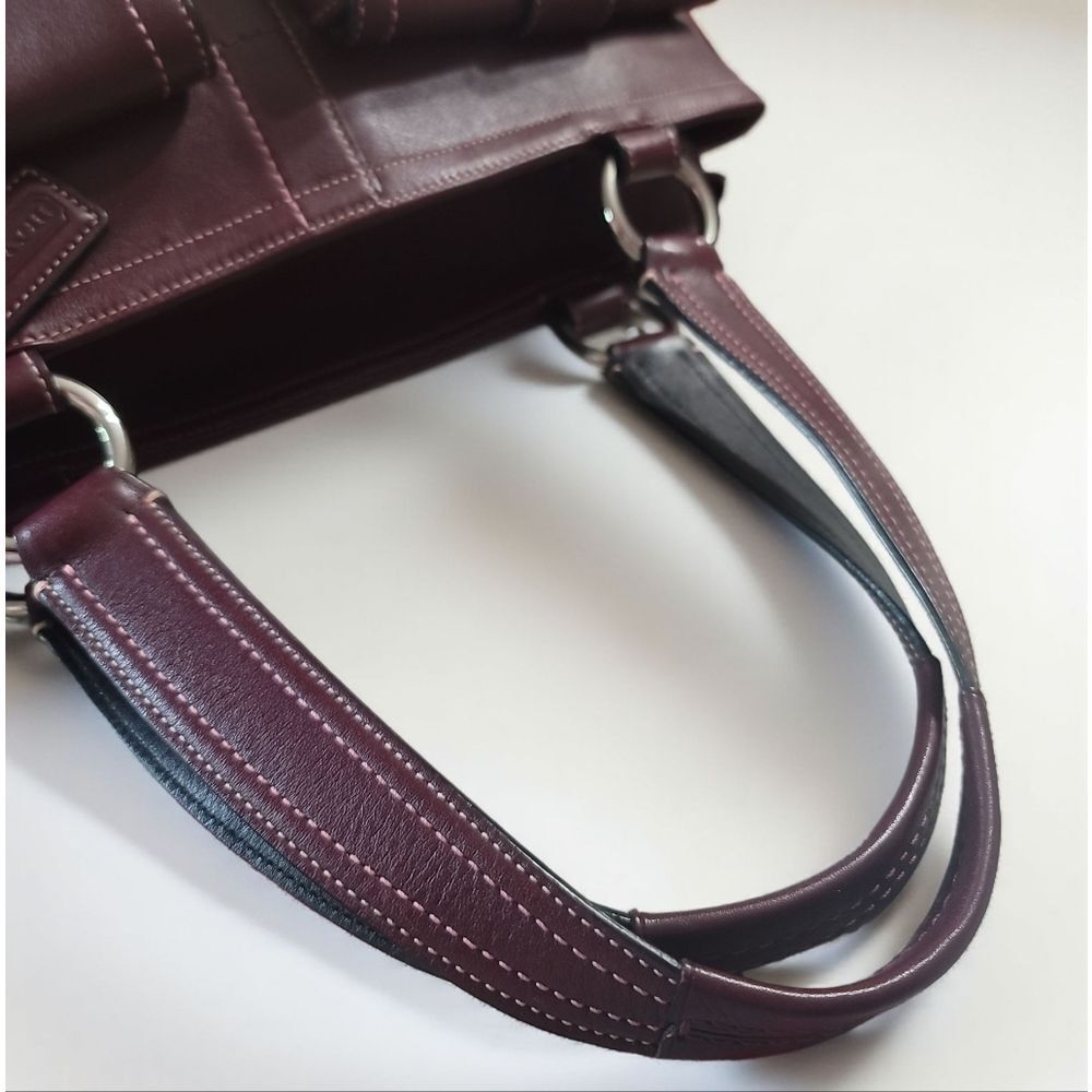 Coach Burgundy Shoulder Bag New never used - Picture 11 of 13